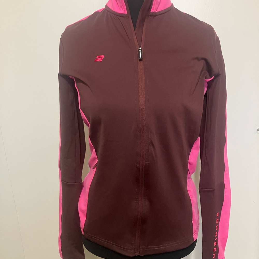 Rohnisch Brown and Pink Women's Jacket